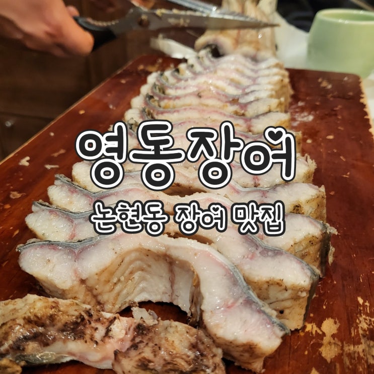  논현동 영동장어 - 강남구청역, 강남역 인근 몸보신 갯벌장어 맛집
