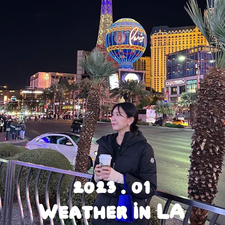 미국 LA 1월 날씨 겨울 여행룩 옷차림 모음 2023 ver