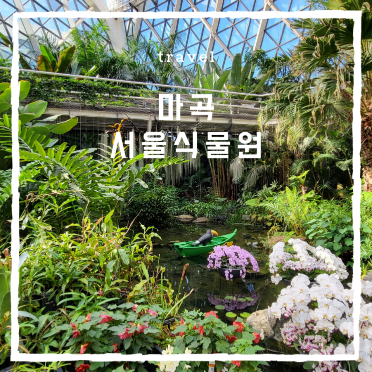  마곡 놀거리가 많은 서울식물원에서 실내데이트 즐기기