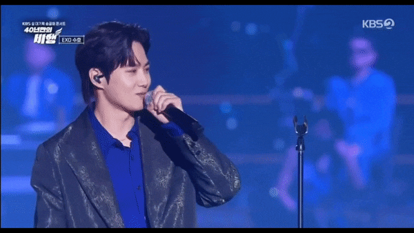 [엑소/수호] 230121 송골매 콘서트 #EXO수호 #모두_다_사랑하리 편집본 + 준면이 멘트 + 락, 그리....