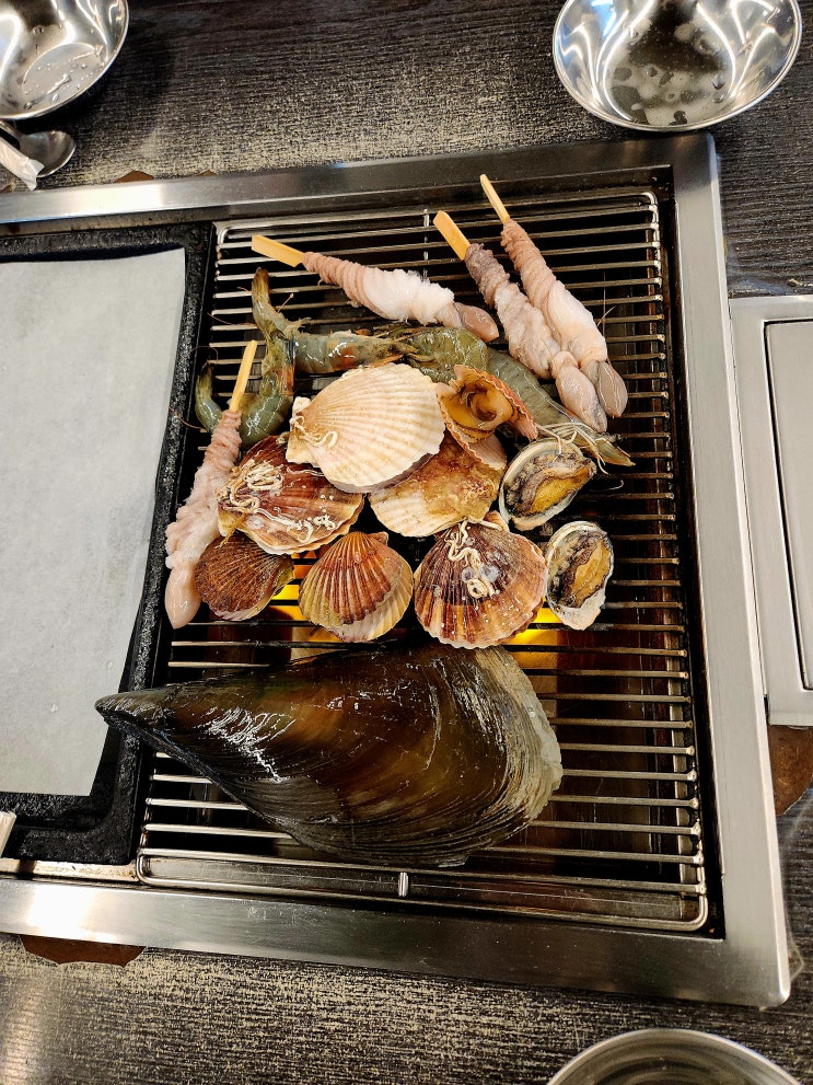  인천 송도 조개구이 무한리필 가능한 조개창고