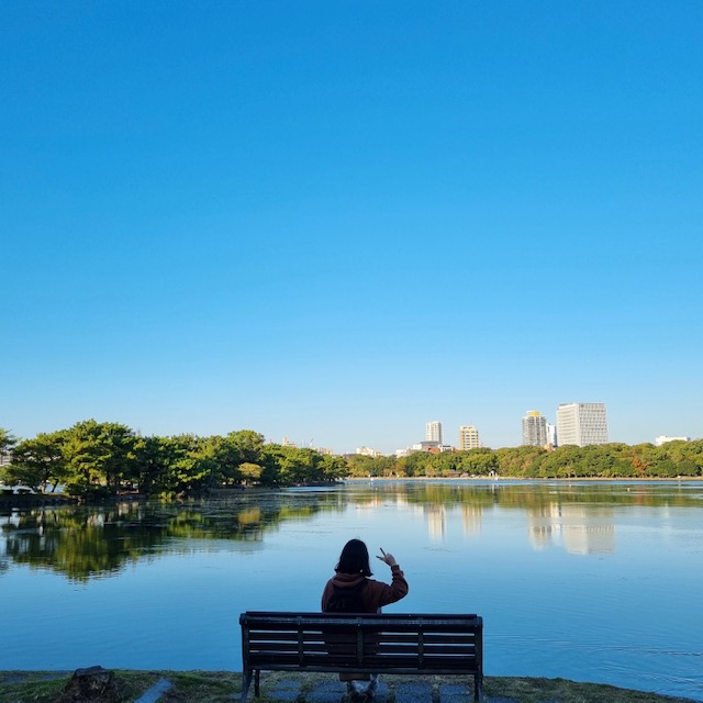  [후쿠오카 3박 4일 여행] 2일차 (스미요시 신사, 멘야 카네토라, 텐진거리, 카카 치즈케이크, 오호리 공원, 모츠나베 마에다야, 씨푸도 이자카야 해풍도)