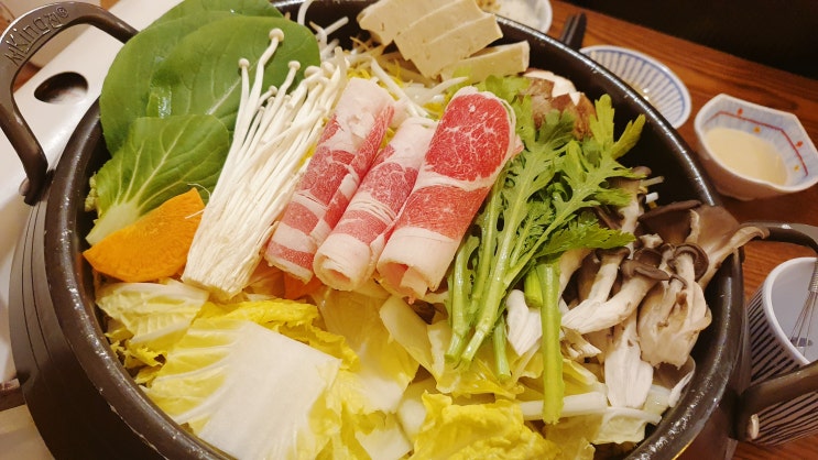  모모네이층집 부평 스키야키 맛있는 집 내돈내먹