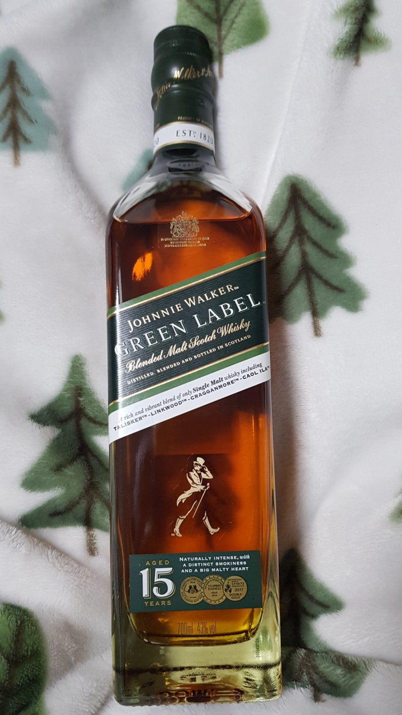 위스키 맛보기 - 조니워커 그린 : 네이버 블로그