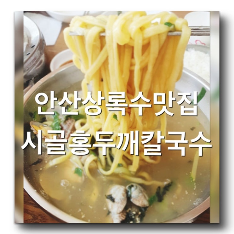  [경기 안산 칼국수맛집 - 시골 홍두깨 칼국수] 안산 일동식물원 성호공원 근처 가볼만한곳! 안산 상록수역 근처 칼국수와 만두가 맛있는곳! 안산로컬맛집
