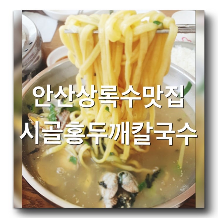 [경기 안산 칼국수맛집 - 시골 홍두깨 칼국수] 안산 일동식물원 성호공원 근처 가볼만한곳! 안산 상록수역 근처 칼국수와 만두가 맛있는곳! 안산로컬맛집