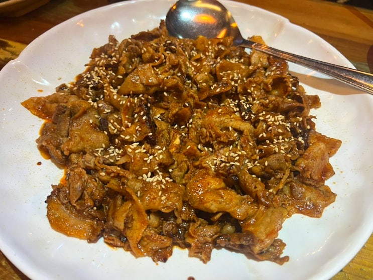  [천호/강동 맛집]가성비 추천 불고기 피자 칼국수 '더식당' 솔직후기