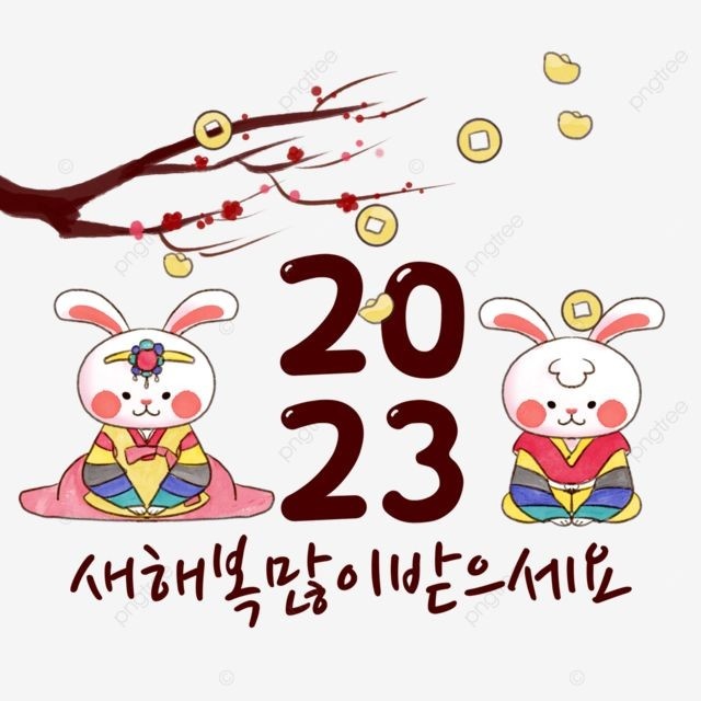  새해 복 많이 받으세요