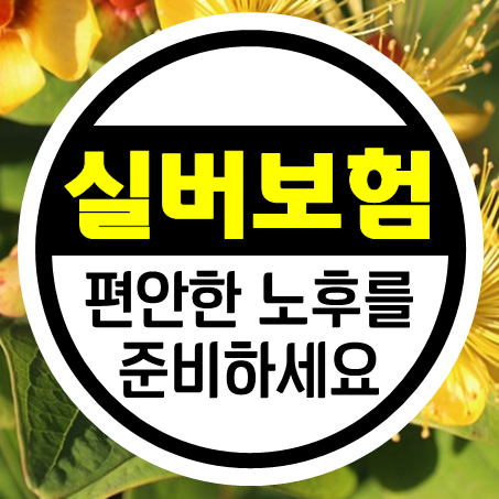 어르신보험 자식보다 더 나은 고령자보험 준비해 두세요.^^