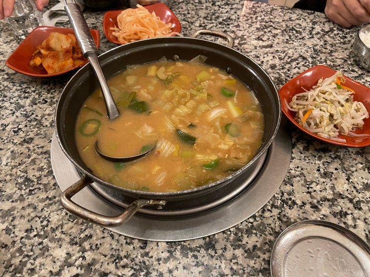오스트리아 비엔나 한식당 IEGA 이가에서 된장찌개 점심