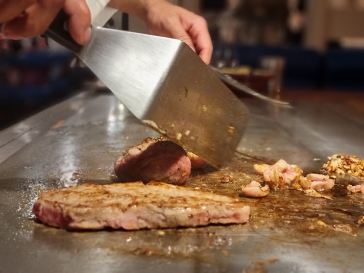 오키나와 여행기록 - 국제거리 철판스테이크 맛집 "샘스 세일러 인"