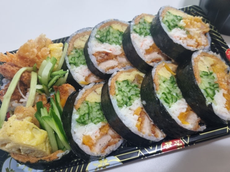  군자 초밥과 롤 맛집, 후토마끼 존맛탱, 호담 배달 내돈내산 후기