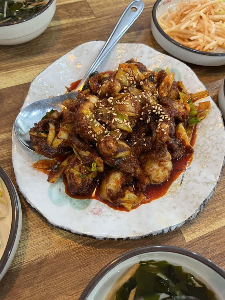  [여수죽림맛집] 매콤한 쭈꾸미맛집 여수 아그집쭈꾸미볶음전문점 여수본점 후기