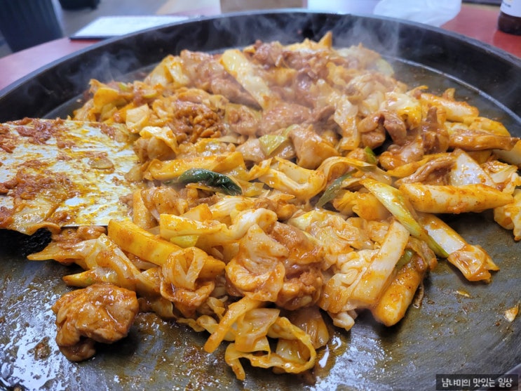  [강원도/춘천] 닭갈비가 두툼한 철판닭갈비집 1.5닭갈비(일점오닭갈비)(feat.주말 주차 정보)