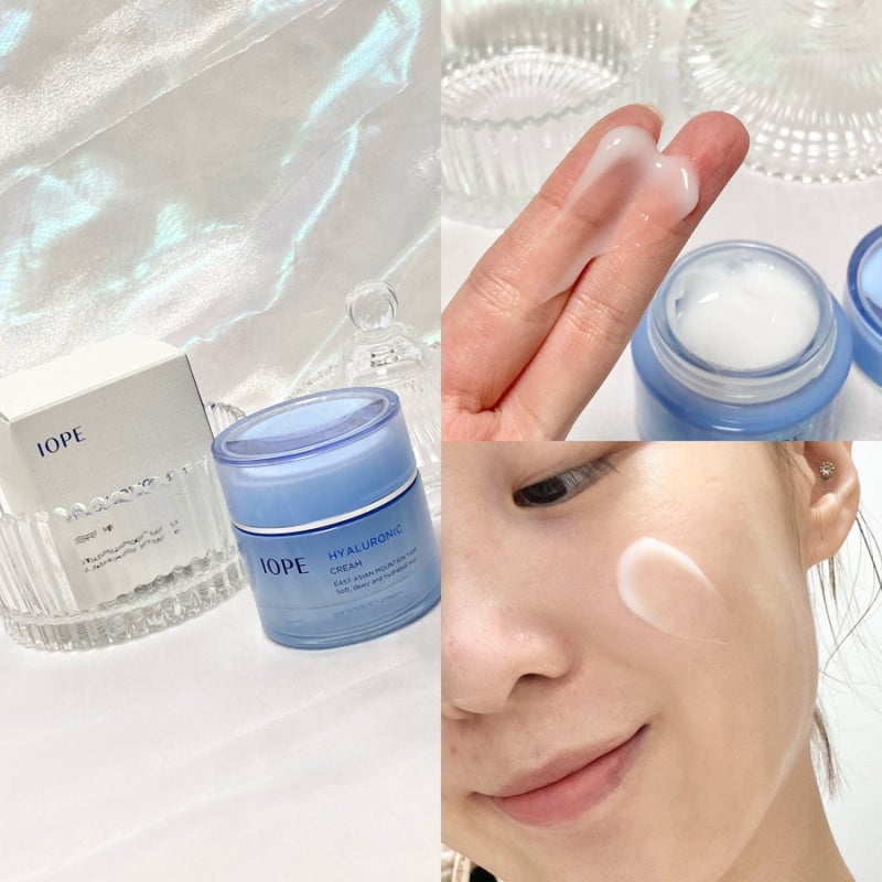 아이오페 히아루로닉 크림 물광 촉촉한 기초템