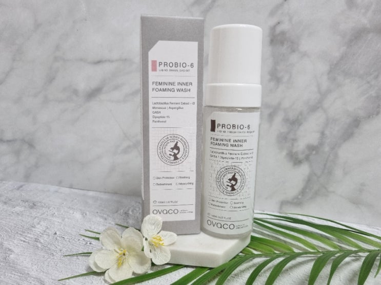  [OVACO오바코] 매일써도 되는 "프로바이오식스 페미닌이너포밍워시 150ml" 여성폼세정제/여자청결제