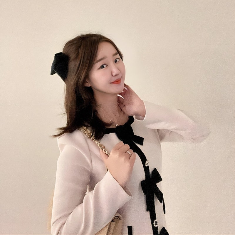 공주옷 브랜드 SATIN 샤틴 에스블랑 리본 원피스 여자 데이트룩 코디