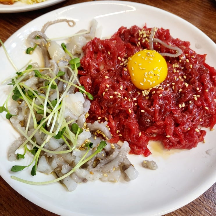  [서울 종로 맛집] 광장시장(2)_창신육회