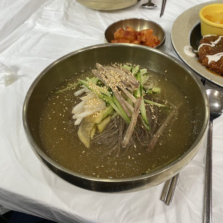  겨울에도 맛있는 메밀국수가 있는 의령소바 본점