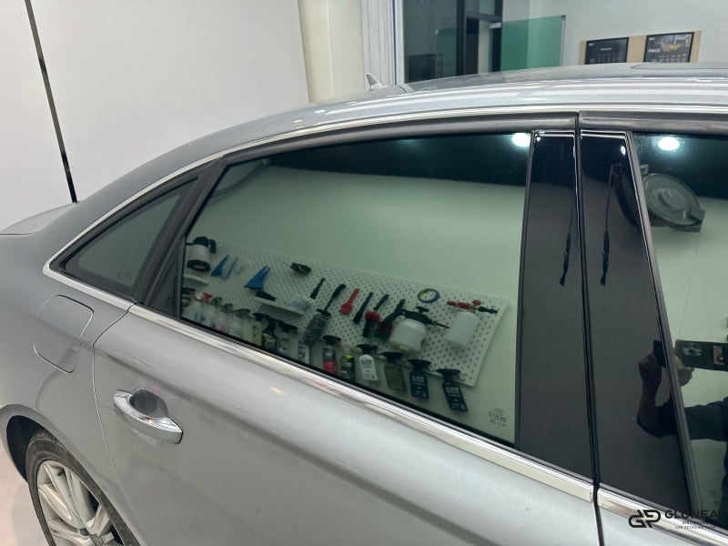 인천 서구 / 썬팅 / 인천 청라썬팅 글라스틴트 선셋+파인뷰LX5000파워 블랙박스 아우디A6 시공후기 / 아우디 / A6 / 뉴 A6