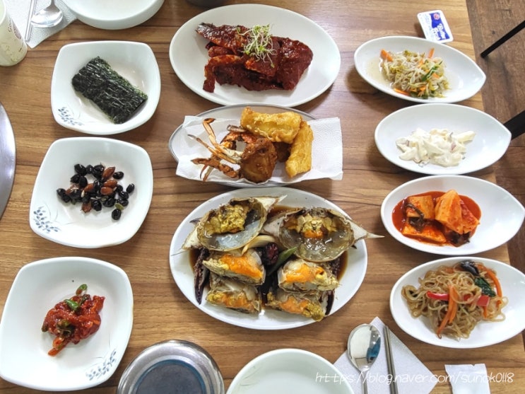  강화도 먹자GO 꽃게 나룻터꽃게집 꽃게정식 가성비메뉴
