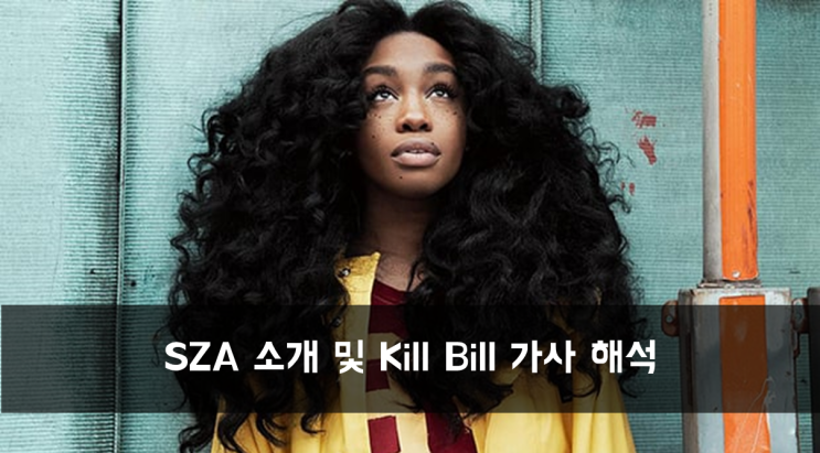 SZA 아티스트 소개 및 Kill Bill 가사 해석