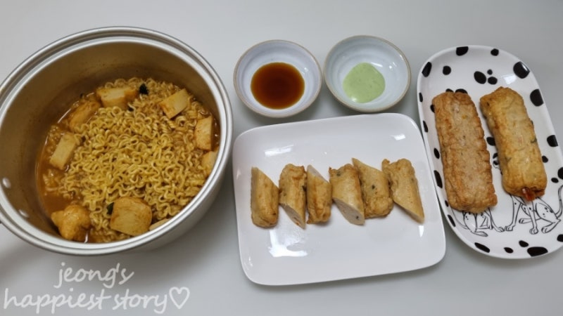 삼진어묵 구성, 보관법 여러 종류 어묵 먹었어요