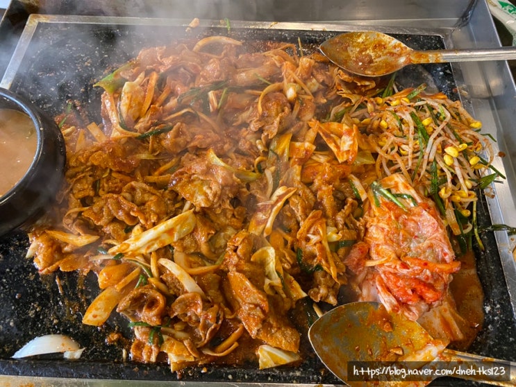  강원대 맛집 곱돌생삼겹살, 제육볶음(점심특선)