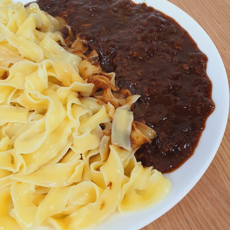  차이린 도삭 짜장면 밀키트