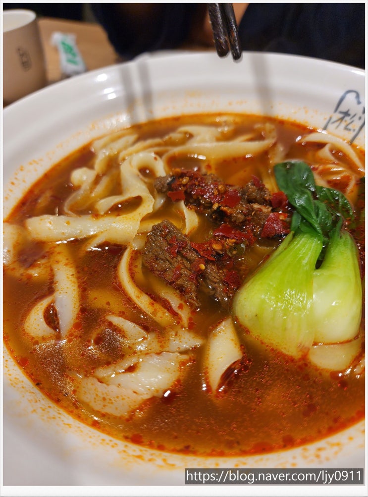  줄서서 먹는 건대 맛집  송화산시도삭면 딤섬 꿀맛