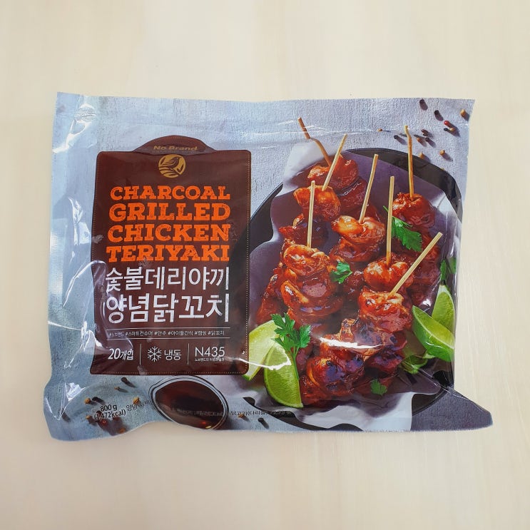  노브랜드 숯불데리야끼양념닭꼬치 달달구리
