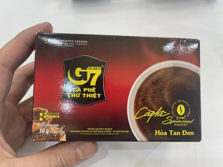 베트남 커피로 유명한 G7 맛보았습니다(여행선물용으로 딱~!)