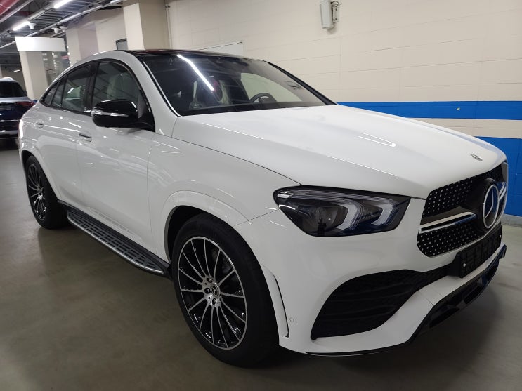  벤츠 의정부 전시장에서 2023 GLE400d 쿠페 신차 검수 후기