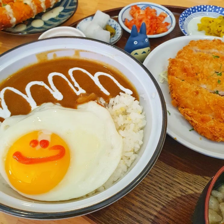 경성대 밥집 카레 돈까스, 치킨 가라아게 일본 가정식 맛집 '다이도코로'