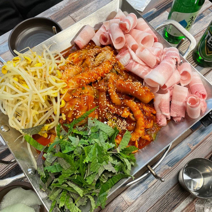  낙지가 찐맛도리인 대전오류동맛집 단지네주꾸미 