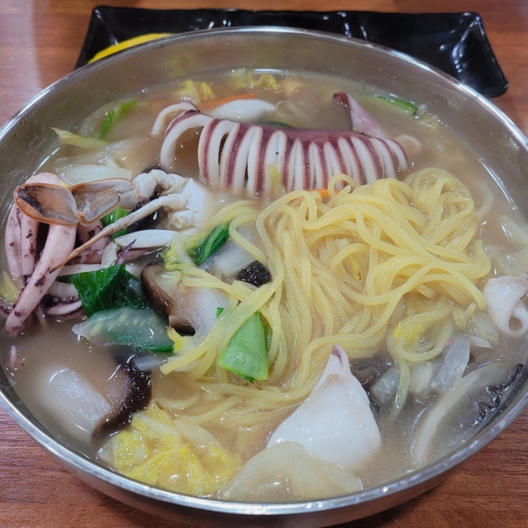  부산 수영맛집 팔도시장 복금짬뽕! 차돌과 백짬뽕이 맛있어요!