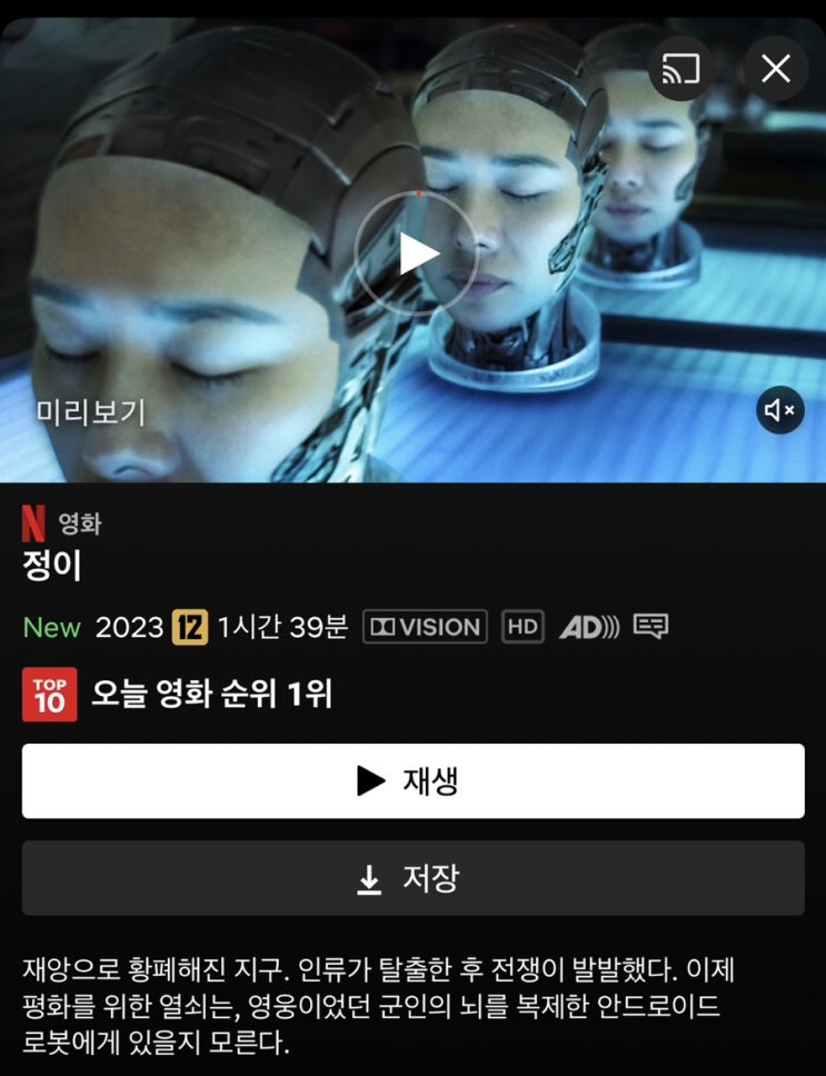  1월에 본 넷플릭스 영화 초간단 리뷰 및 추천 -스포없음