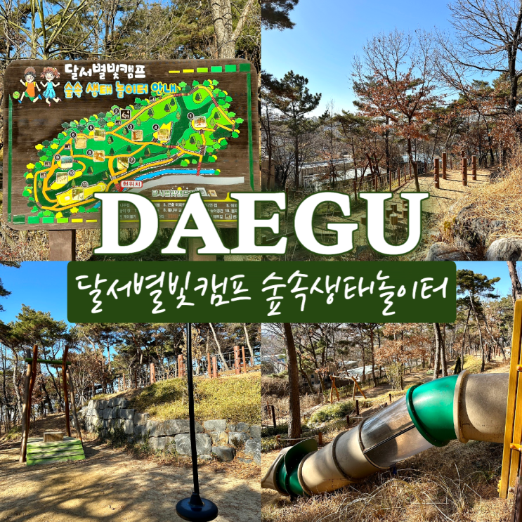  달서별빛캠핑장 숲속생태놀이터 달서구 아이랑 가볼만한곳