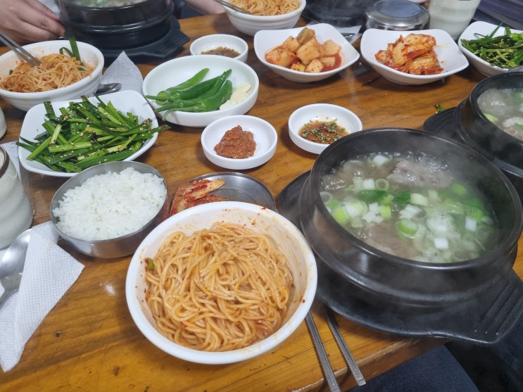  지금은 이전한 꼬리곰탕 맛집 길풍식당 리뷰!!
