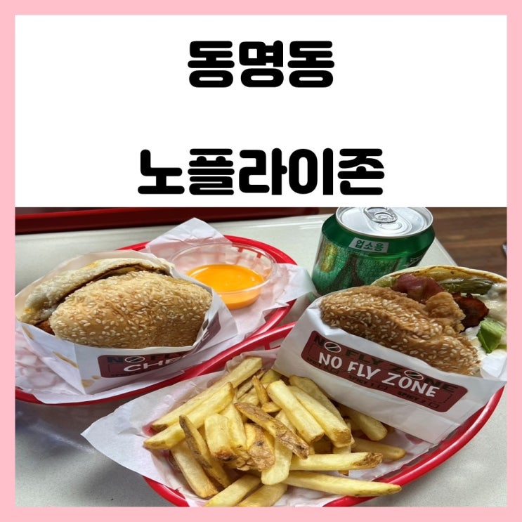광주 수제버거 맛집 동명동 노플라이존 햄버거 맛있는 곳