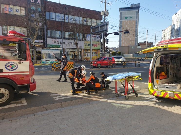  포항남부소방서, 펌뷸런스(pumbulance) 역량 강화를 위한 특별교육 실시