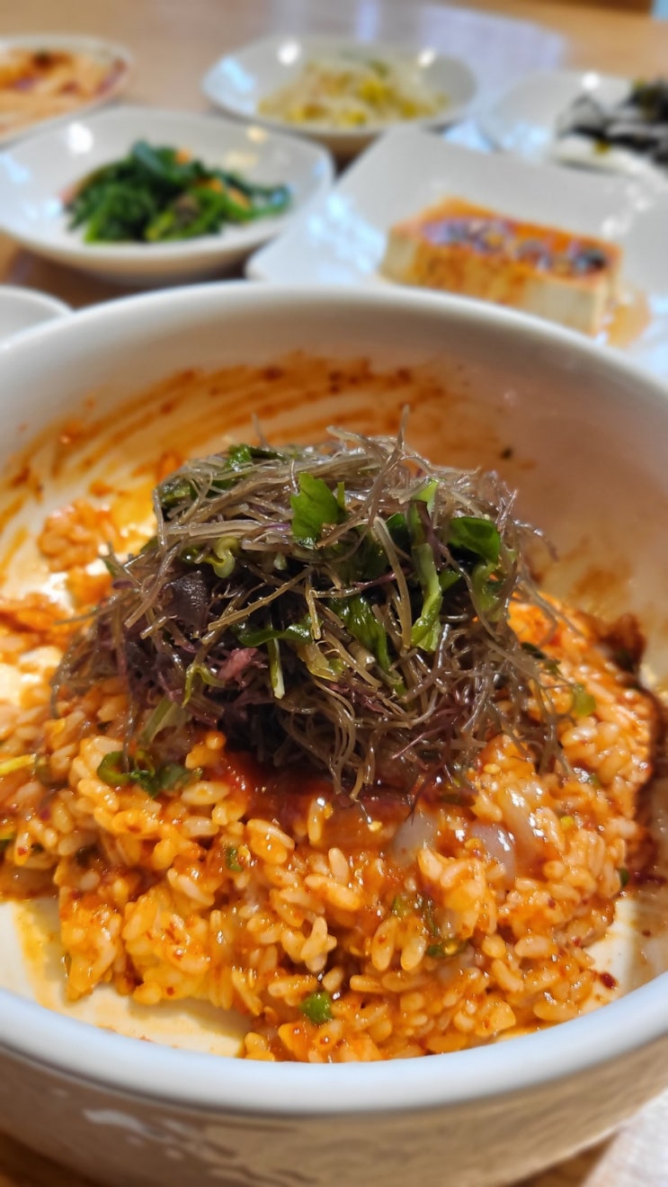  [해빔 본점] 목포 가면 꽃게살 해초 비빔밥 먹어줘야지