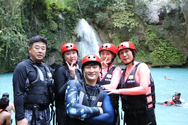  세부 가족여행 : 오슬롭 고래상어 + 투말론 폭포 + 가와산 캐녀닝 (로컬페이지 이용후기)