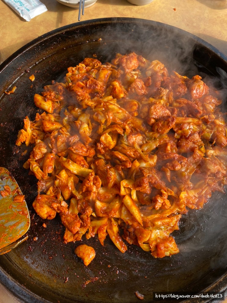  춘천 여행 맛집 진미 닭갈비 본점 강원대