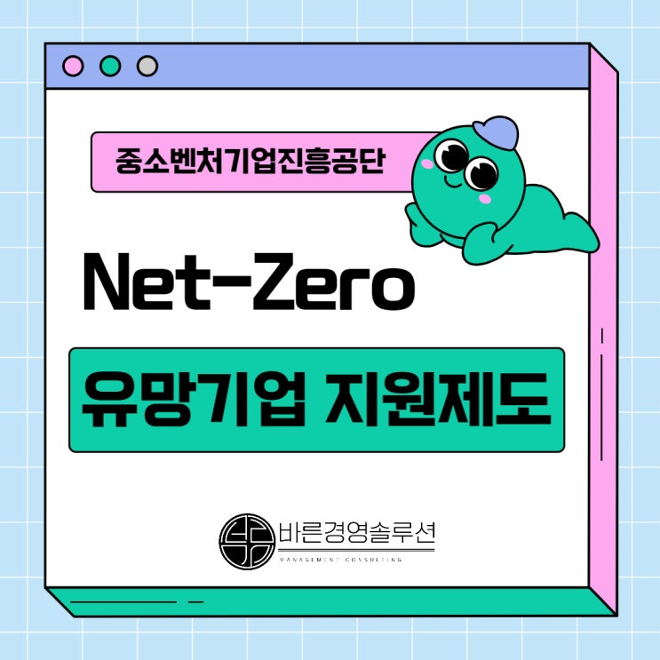  Net-Zero 유망기업 지원제도