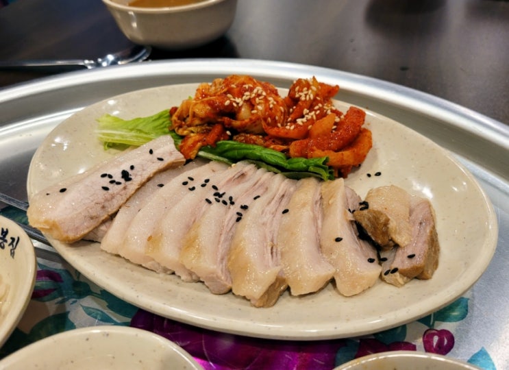  민락동 민락지구 맛집 오봉집 깔끔저렴한 점심특선과 막걸리 낮술 = 행복 (직화낙지볶음/보쌈정식)