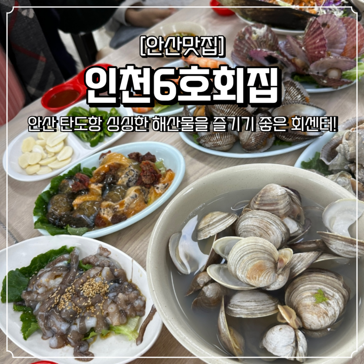  대부도 맛집 탄도항 인천6호회집