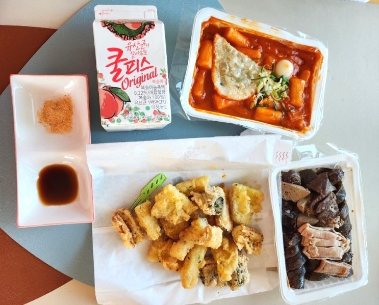  용인 동백 죠스 떡볶이 찰순대 튀김까지 세트로 먹은 후기