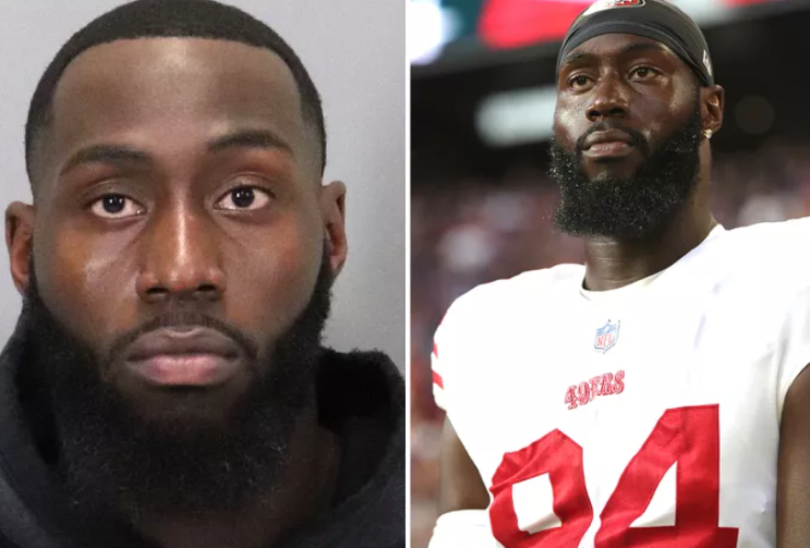 샌프란시스코 49ers 라인맨 찰스 오메니후는 여성이 그녀를 땅에 밀쳤다고 주장한 후 체포되었습니다 샌프란시스코 49ers 라인맨 찰스 오메니후는 여성이 그녀를 땅에 밀쳤다고 주장한 후 체포되었습니다