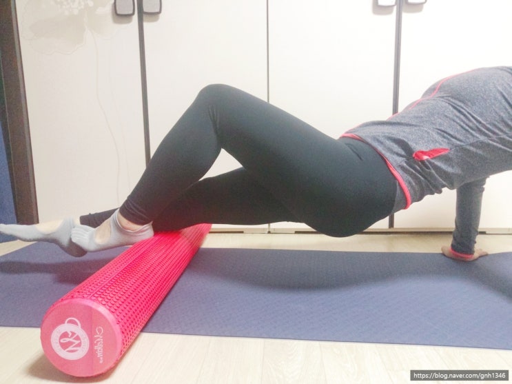  돌기폼롤러 멜킨 토삭스 EVA폼롤러 요가매트 스트레칭 제대로 해보자